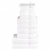 vidaXL 12-dijelni vrhunski set ručnika SOLUND bijeli 600 gsm
