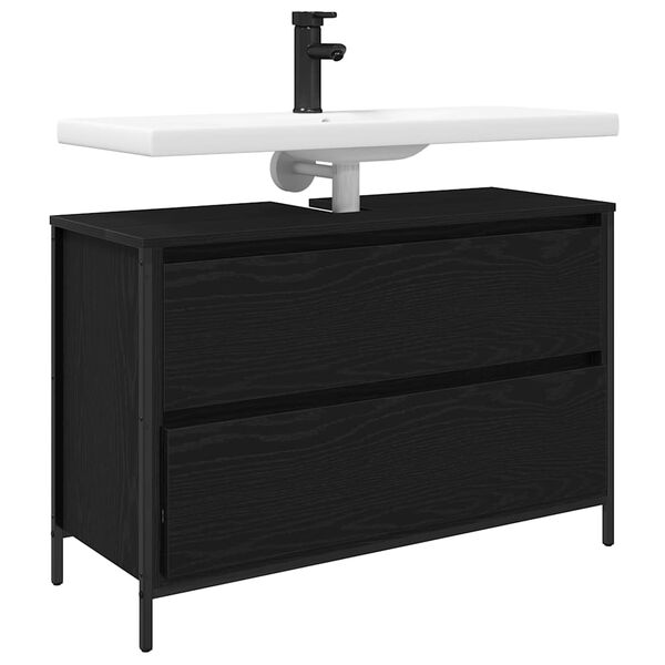 vidaXL Kupaonski ormarić za umivaonik s ladicama 90x34,5x60 cm