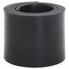 vidaXL Gumeni rub za snježni plug crni 200x15x1 cm