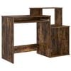 vidaXL Stol Dimljeni hrast Konstruirano drvo 120,5 x 44 x 88,5 cm