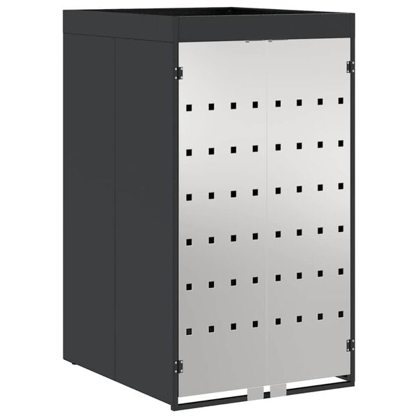 vidaXL Svačija kanta za otpad s krovom za saksiju za 240L kantu