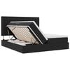 vidaXL Krevet s od storage s madracem Crna 180 x 200 cm Bar&scaron;un