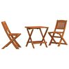 vidaXL 3-dijelni bistro set za djecu od masivnog drva eukaliptusa