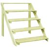 vidaXL Stalak za biljke 80 x 80 x 80 cm od impregnirane borovine