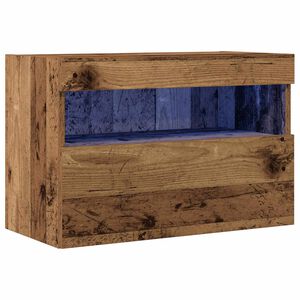 vidaXL TV zidni ormar Staro drvo 60 x 30 x 40 cm Konstruirano drvo