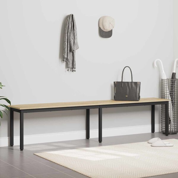 vidaXL klupa Sonoma 200 x 35 x 45 cm Konstruirano drvo