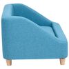 vidaXL Sofa za pse tirkizna 85 x 50 x 39 cm od platna