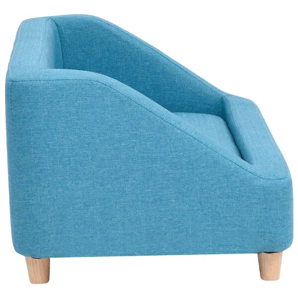 vidaXL Sofa za pse tirkizna 85 x 50 x 39 cm od platna