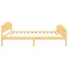 vidaXL Okvir za krevet s 4 ladice 160 x 200 cm od masivne borovine