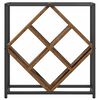 vidaXL Stalak za vino Staro drvo 51 x 18 x 52,5 cm Konstruirano drvo