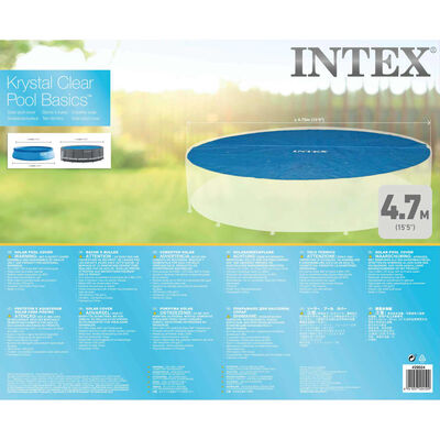 Intex solarna navlaka za bazen okrugla 488 cm