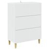 vidaXL Ormar s ladicama Bijela 66 x 34,5 x 90 cm Konstruirano drvo