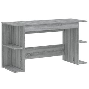vidaXL Radni stol boja hrasta sonome 140x50x75 cm konstruirano drvo