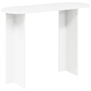 vidaXL Konzolna stolica Bijela 100 x 39,5 x 75 cm Konstruirano drvo