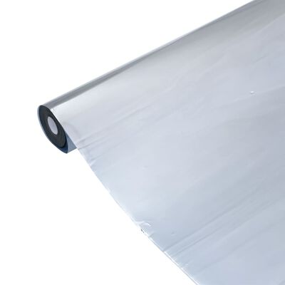 vidaXL Solarna folija s reflektirajućim efektom srebrna 90x500 cm PVC