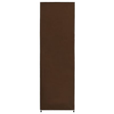 282458 vidaXL Wardrobe Brown 87x49x159 cm Fabric