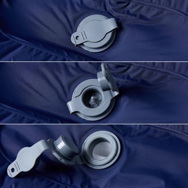 vidaXL Samonapuhujući madrac za kampiranje za 1 osobu modri