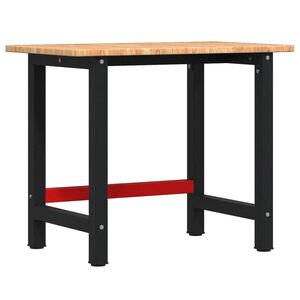 vidaXL Radni stol svjetlosmeđi 100x60x81,5 cm od hrastovine pravokutni