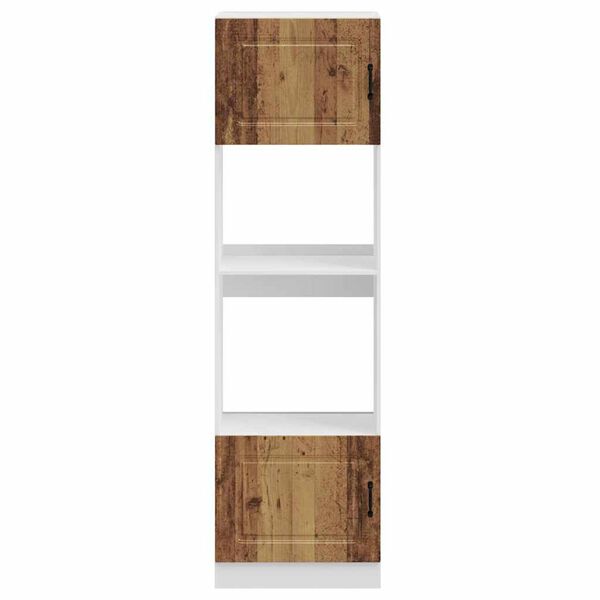 vidaXL Ormarići za pećnicu 2 kom "Kalmar" Staro drvo Inženirsko drvo