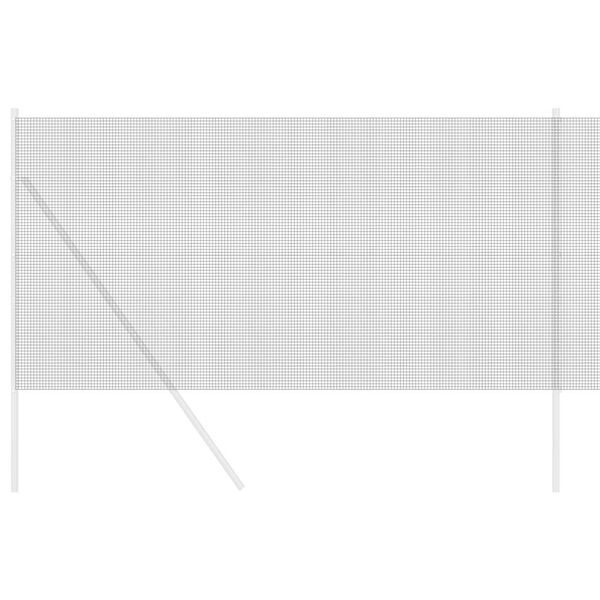 vidaXL Zavarena žičana ograda Siva 1.4 x 50 m Čelik