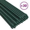 vidaXL Kolci za vrtne biljke 30 kom zeleni 180 cm čelični