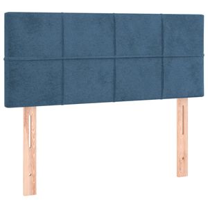 vidaXL Uzglavlje tamnoplavi 90x5x78/88 cm bar&scaron;unasti