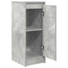 vidaXL Komoda siva boja betona 29,5x34x76 cm od konstruiranog drva