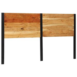 vidaXL Uzglavlje 180 cm Puno drvo bagrem i željezo