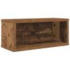 vidaXL Stalak za CD-ove Drvo hrasta 40 x 17 x 17 cm Konstruirano drvo