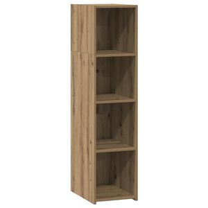 vidaXL Highboard Hrast artisan 30 x 41 x 124 cm Konstruirano drvo