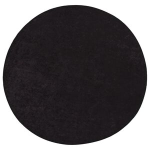 vidaXL Perivi tepih antracit boje &Oslash; 200 cm protuklizni