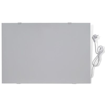Infracrvena panel grijalica, 400 W 82 x 55 x 2,5 cm, svjetlo siva