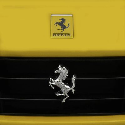 vidaXL Autić "Ferrari F12" Žuti 6 V s Daljinskim Upravljačem