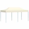 vidaXL Sklopivi Pop-Up &Scaron;ator 3x6 m Krem Bijeli