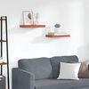 vidaXL Polica na zidu 2 pcs Crvena 40 x 23,5 x 4 cm Konstruirano drvo
