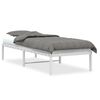 vidaXL Metalni okvir za krevet bijeli 80x200 cm