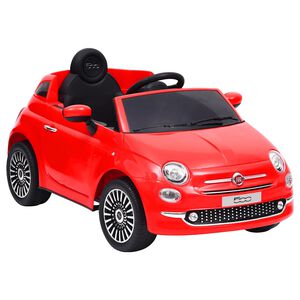 vidaXL Dječji električni automobil Fiat 500 crveni
