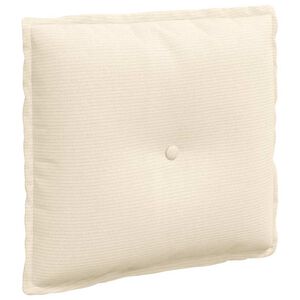vidaXL Jastuk za leđa Krem 50 x 45 cm Kordura tekstil