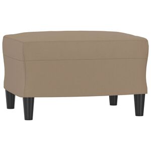 vidaXL Tabure boja cappuccina 60 x 50 x 41 cm od umjetne kože
