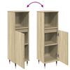 vidaXL Kupaonski ormarić boja hrasta 30x30x100 cm konstruirano drvo