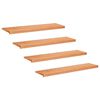 vidaXL Step treads 4 kom. 110 x 25 x 2 cm Lak Čvrsto drvo bukve
