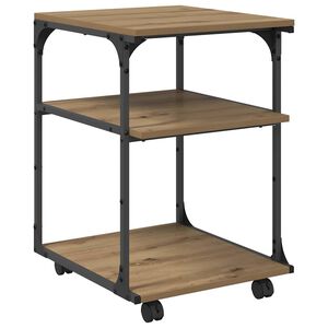 vidaXL Držač za printer Umjetnički hrast 43 x 48 x 64 cm