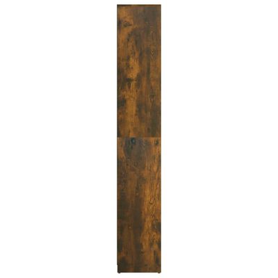 vidaXL Kupaonski ormarić boja dimljenog hrasta 30x30x183,5 cm drveni