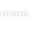 vidaXL Set ograde za ribnjak 8 pcs Zelena 50 x 80 cm Čelik