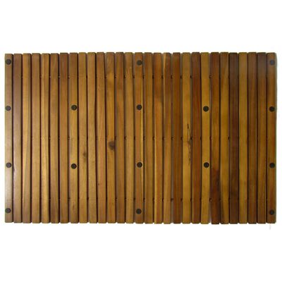 Kupaonski otirač od bagremovog drveta 3 kom 80 x 50 cm