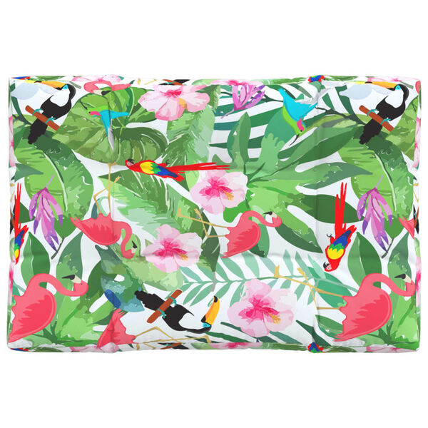 vidaXL Jastuk za palete vi&scaron;ebojni 120 x 80 x 12 cm od tkanine