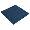 vidaXL Tepih pločica Plava 50 x 50 cm 20 pcs PP i bitumen
