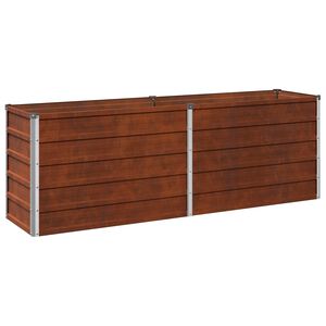 vidaXL Povi&scaron;eni vrtni krevet Rđa 160 x 40 x 55 cm corton