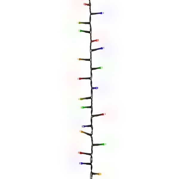 vidaXL Kompaktna LED traka s 1000 LED žarulja šarena 25 m PVC