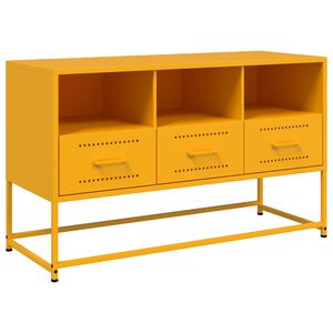 vidaXL TV ormarić boja senfa 100,5 x 39 x 60,5 cm čelični